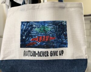 Autism Awareness Tote Fish